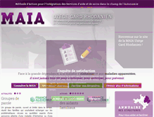 Tablet Screenshot of maia-ugr-gard.org